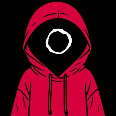 faceless girl in hoodie