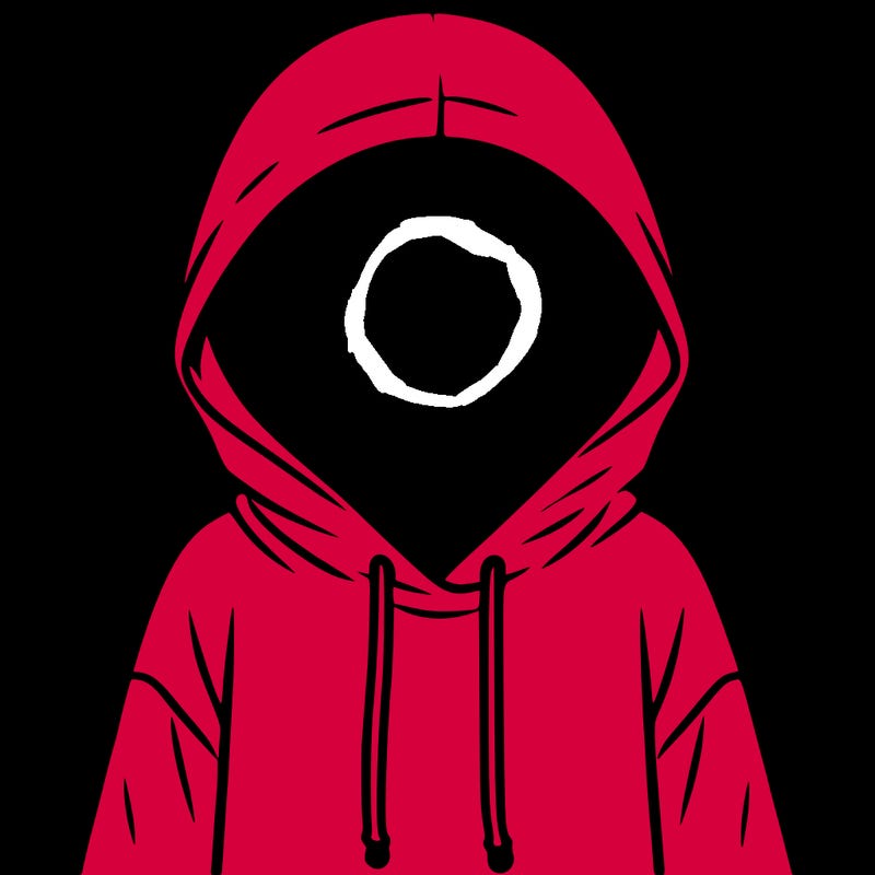 faceless girl in hoodie