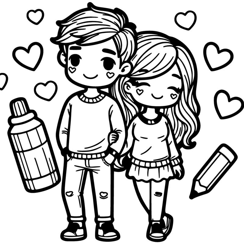 boyfriend and girlfriend