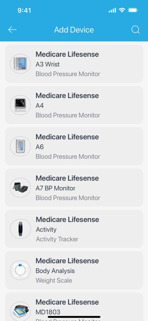 Medicare lifesense + - Medical App | MWM
