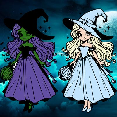 beautiful wicked witch. from wicked