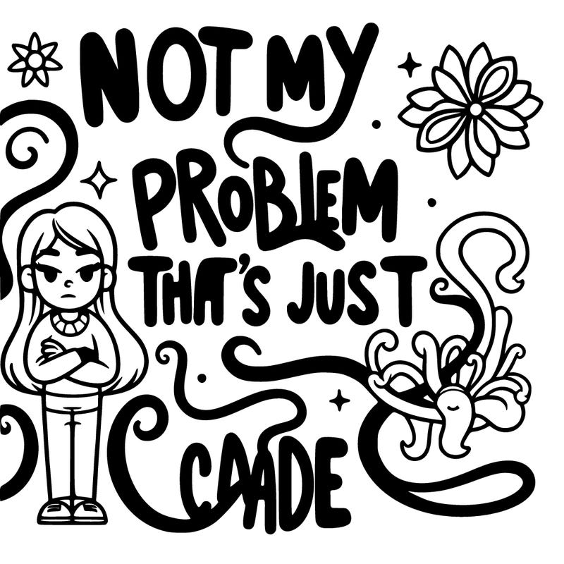 not my problem that’s just not my problem