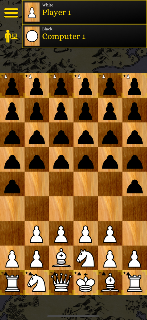 ChessCraft - Gameplay of a custom chess variant in ChessCraft against a computer opponent