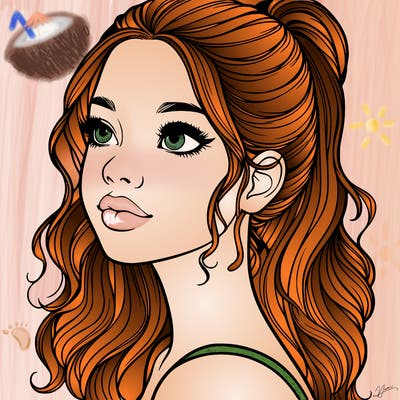 beautiful realistic girl