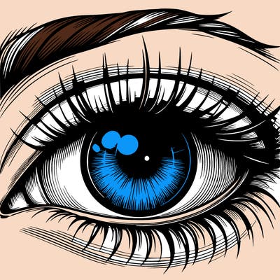 realistic eye