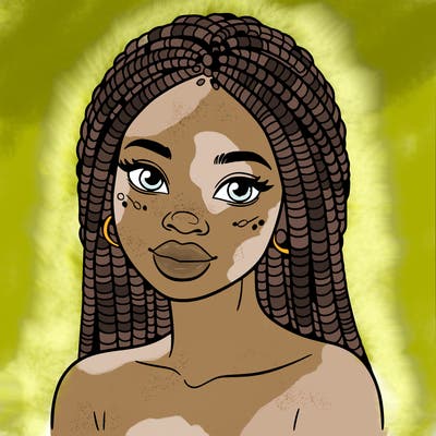 african woman with fulani braids