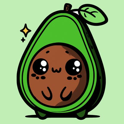 cute avocado