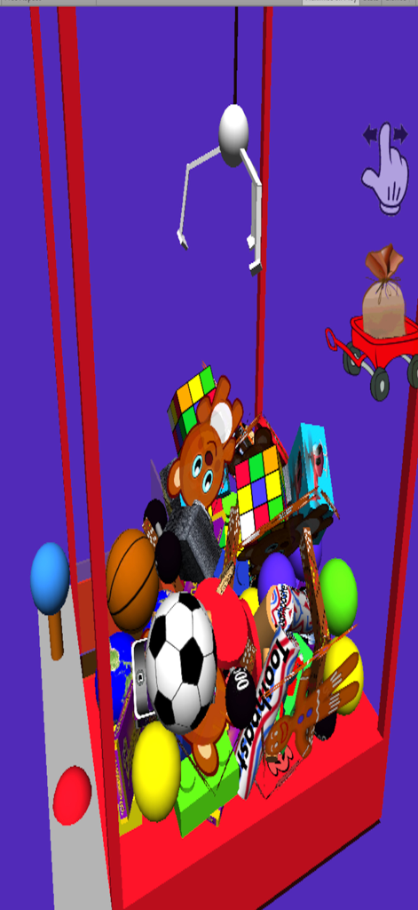 The Amazing Claw Machine Pro - 축구공과 곰인형과 같은 다채로운 상품으로 가득 찬 3D 아케이드 인형뽑기