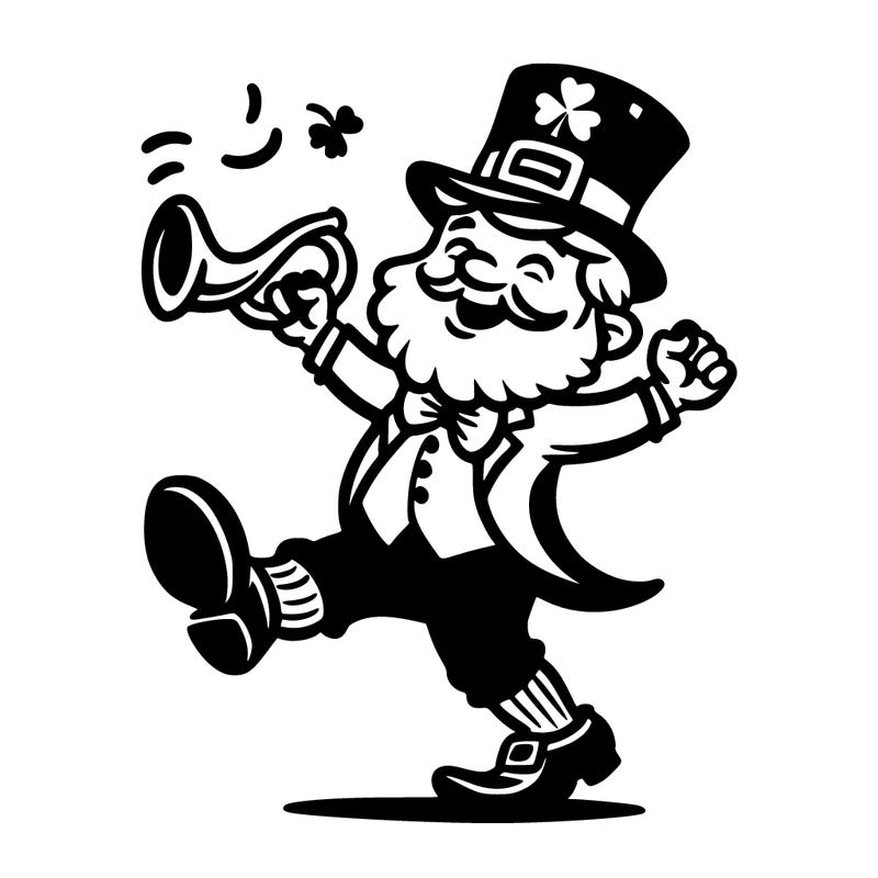 irish leprechaun dancing