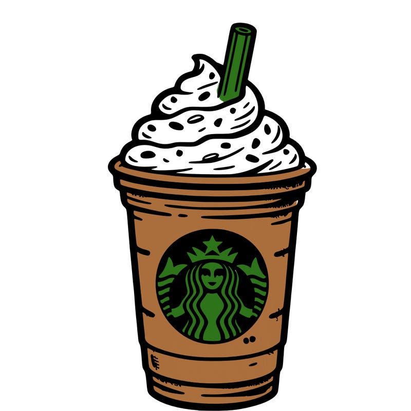 starbucks, frappuccino