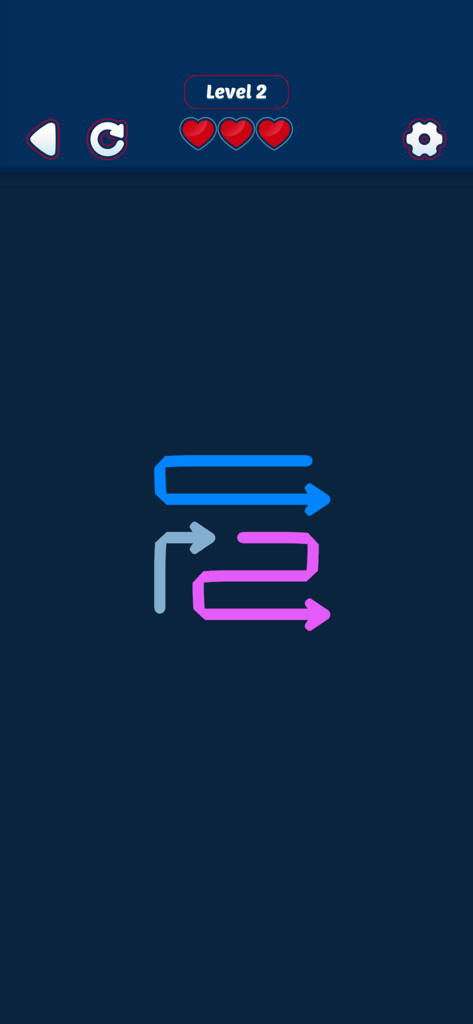Tap Shift: Arrow Escape Puzzle - Tap Shift Arrow Escape level 2 logic puzzle gameplay