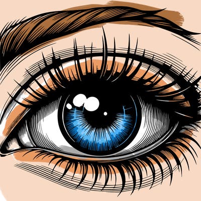 realistic eye