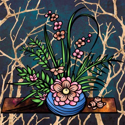ikebana japanese floral art