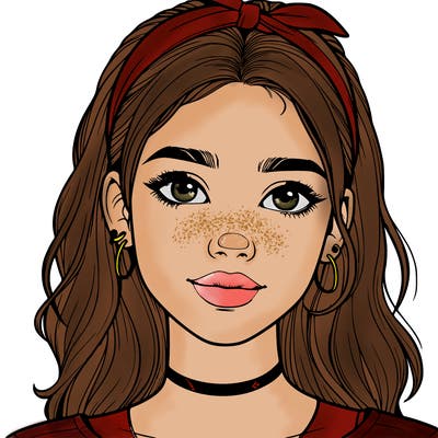 realistic teenage girl