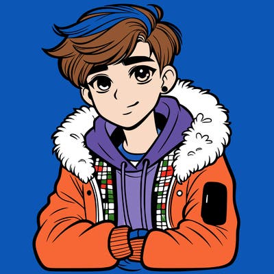 stylish teenager