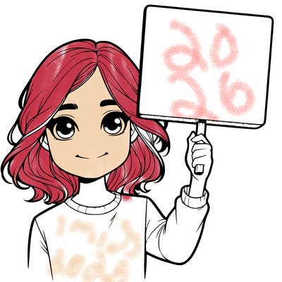 realistic girl holding up a sign