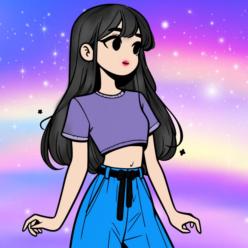 girl in a cute crop top