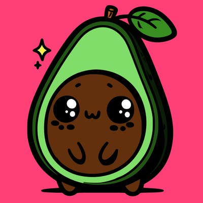 cute avocado