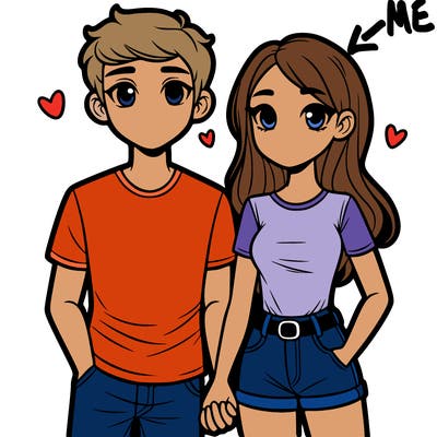 boyfriend and girlfriend