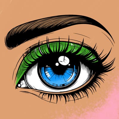 realistic eye