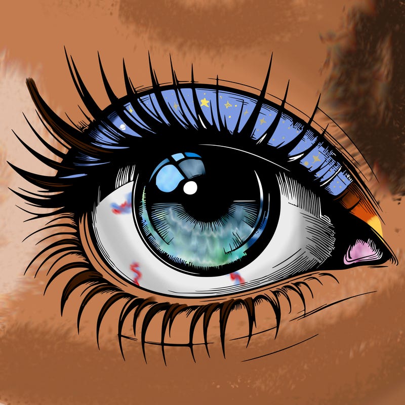 realistic eye