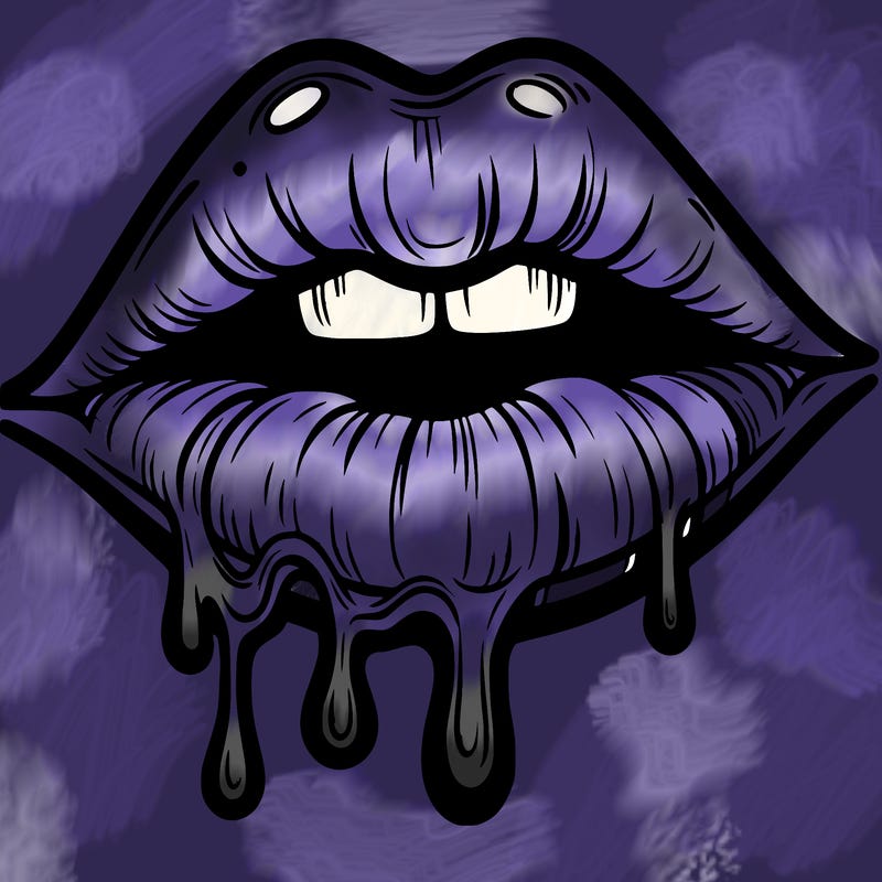 lips that look realistic and drip