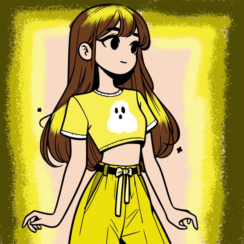 girl in a cute crop top