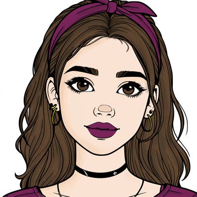 realistic teenage girl