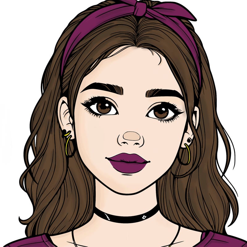 realistic teenage girl