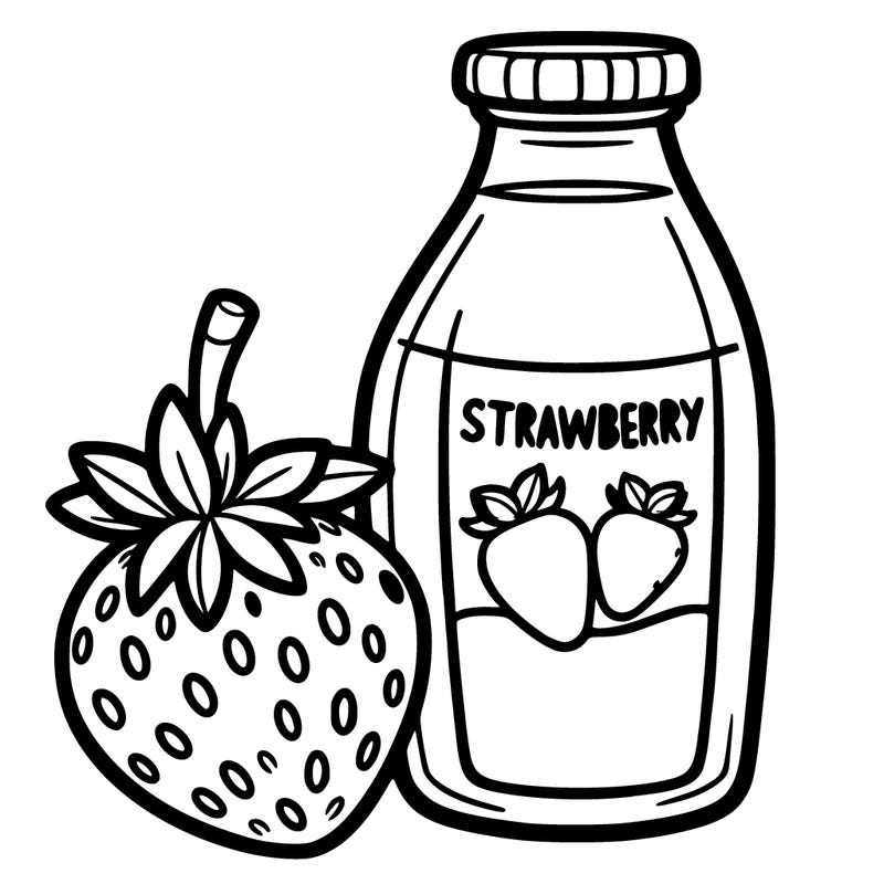 strawberry milk