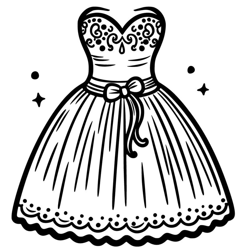 a bride dress