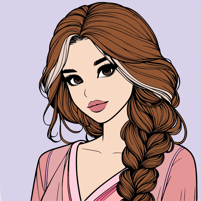 beautiful girl model realistic