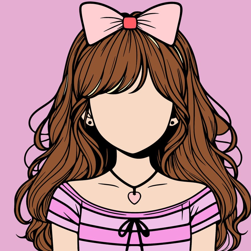 realistic girl no face