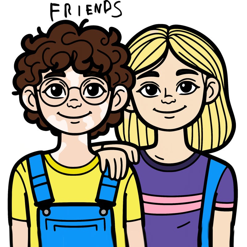 2 friends