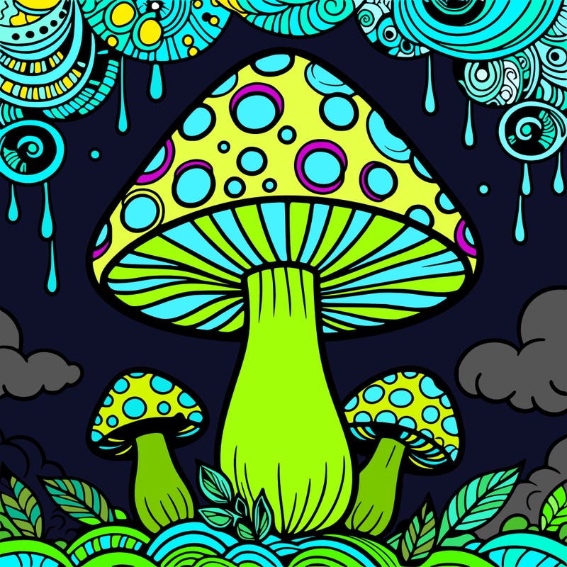 trippy mushroom