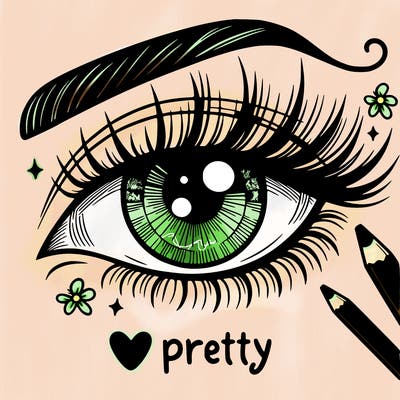 pretty eye