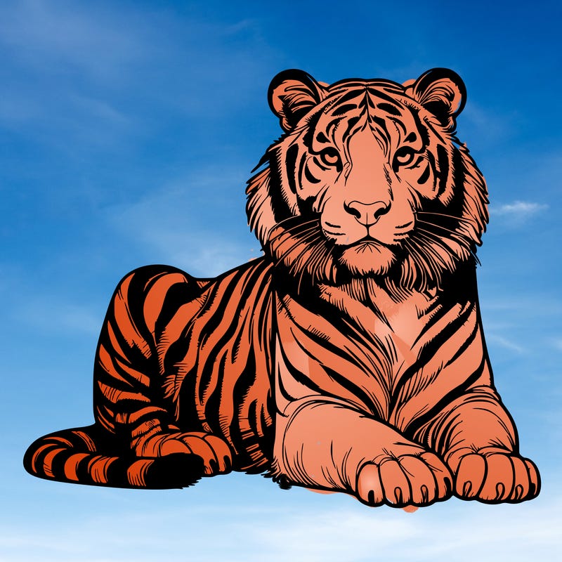 realistic tiger