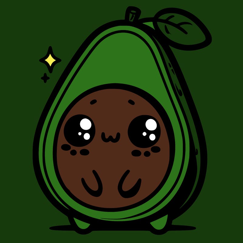 cute avocado