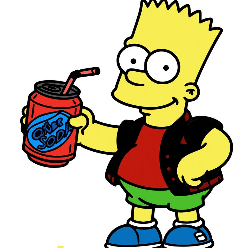 simpson with soda