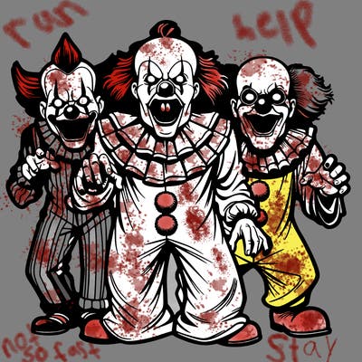 scary clowns