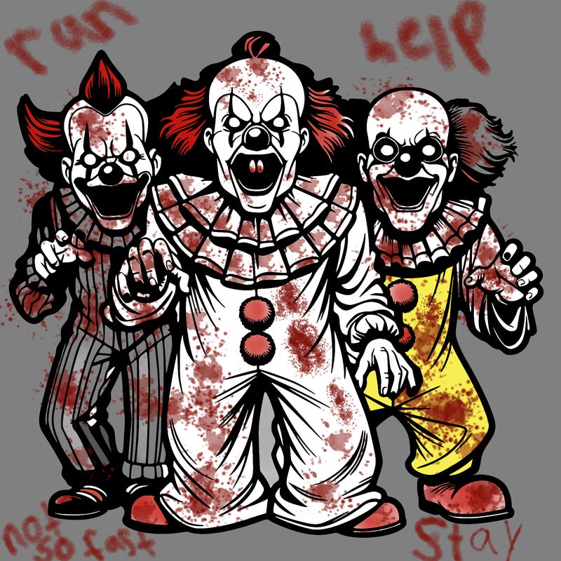 scary clowns