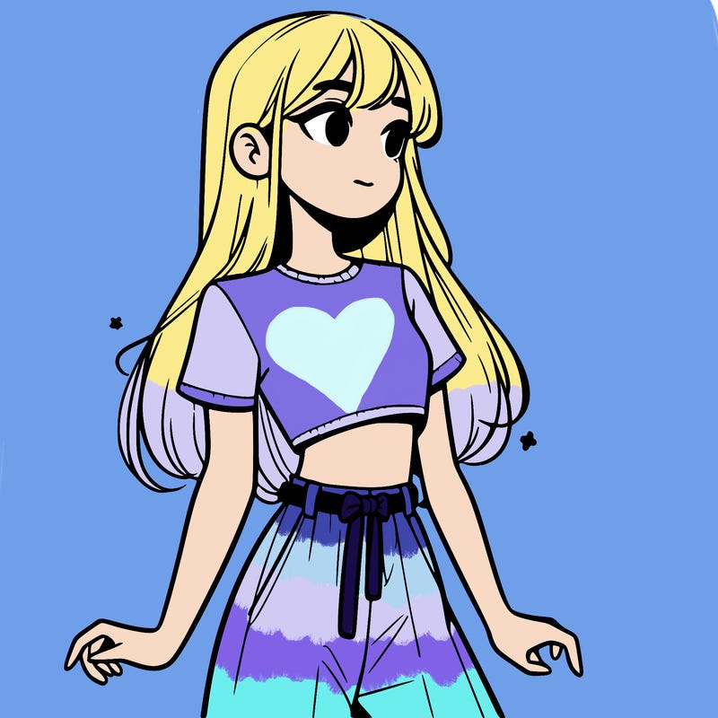 girl in a cute crop top