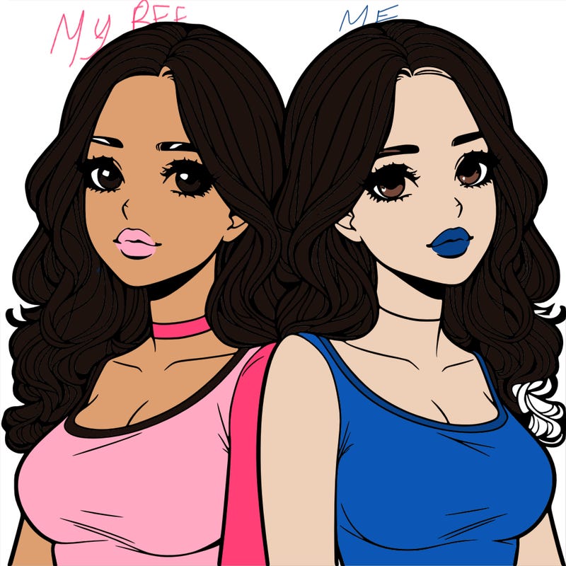 realistic twin sisters