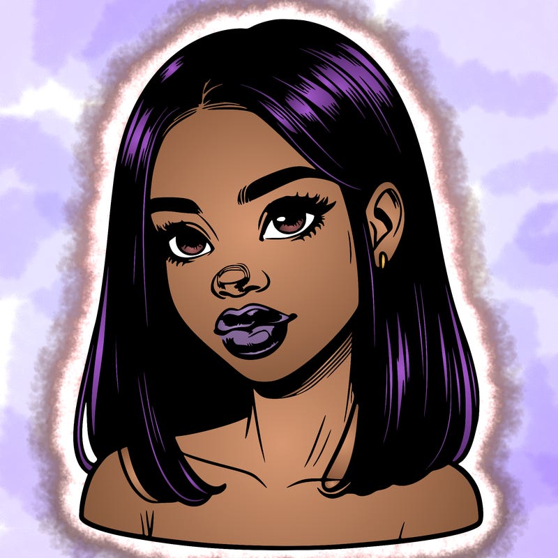 realistic black girl