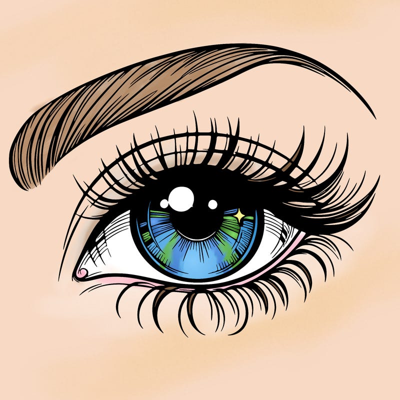 a beautiful eye