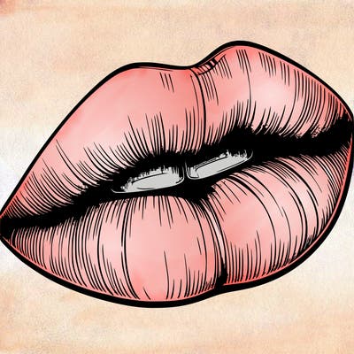 realistic lips