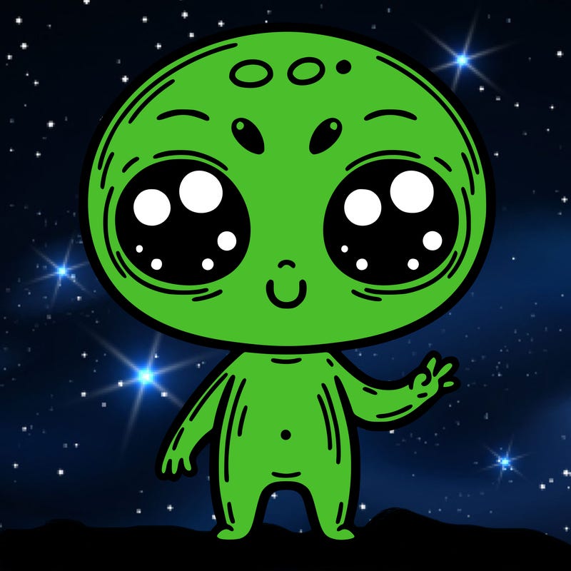alien cute