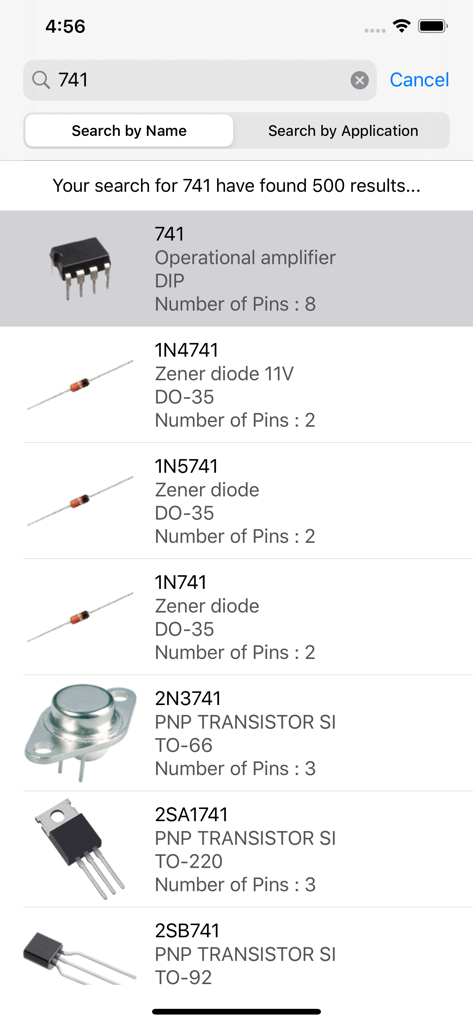 Electronic Component Pinouts - Education App | MWM