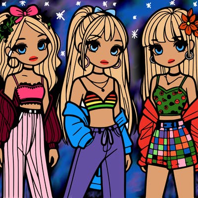girls with fashion