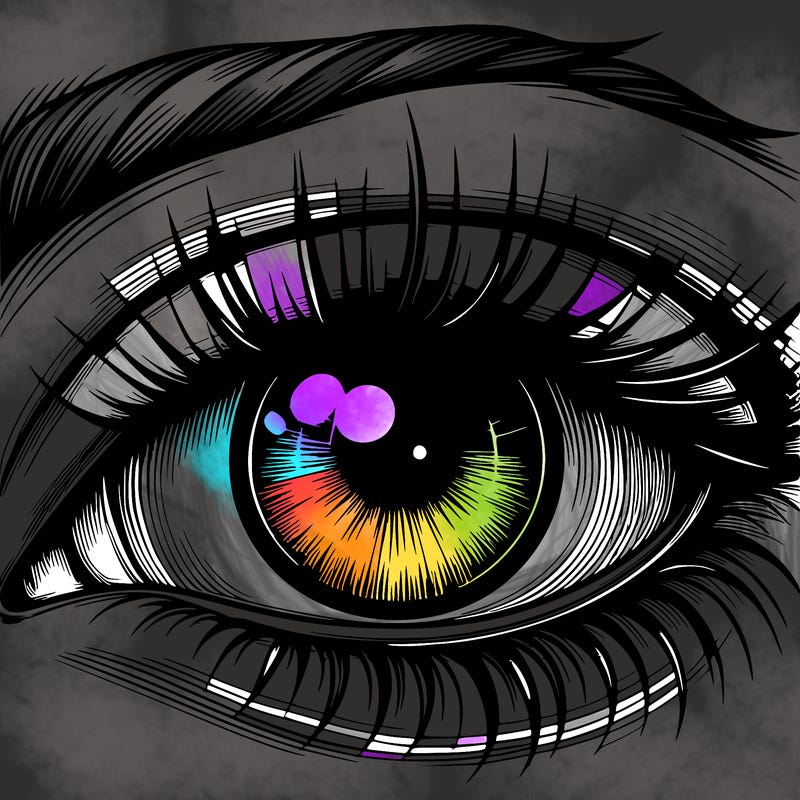 realistic eye